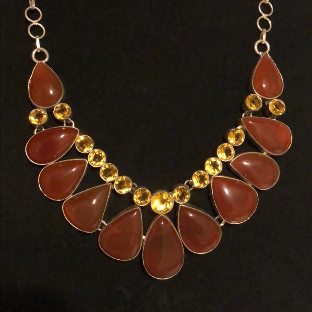 Stone necklace